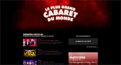 Desktop Screenshot of leplusgrandcabaretdumonde.fr